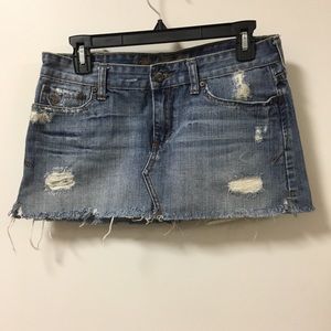 Abercrombie & Fitch Jean Skirt